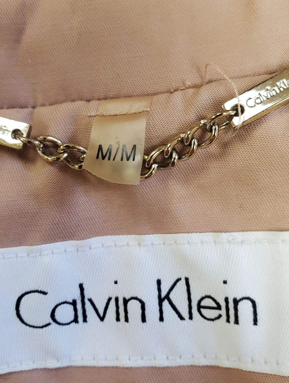 Pink Trench Coat Calvin Klein - Picture 3 of 3
